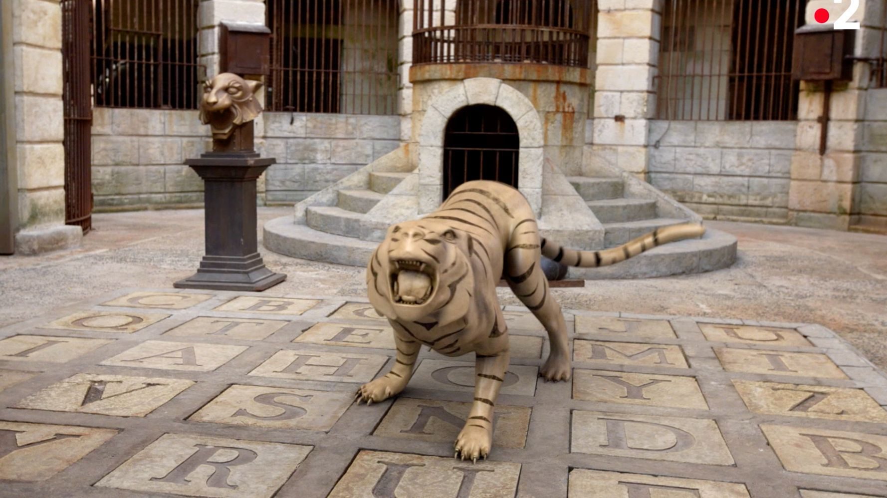 Les nouveaux tigres en 3D de Fort Boyard