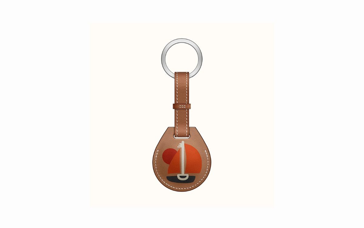 Le porte-clef Hermès pour AirTag © Hermès, Apple