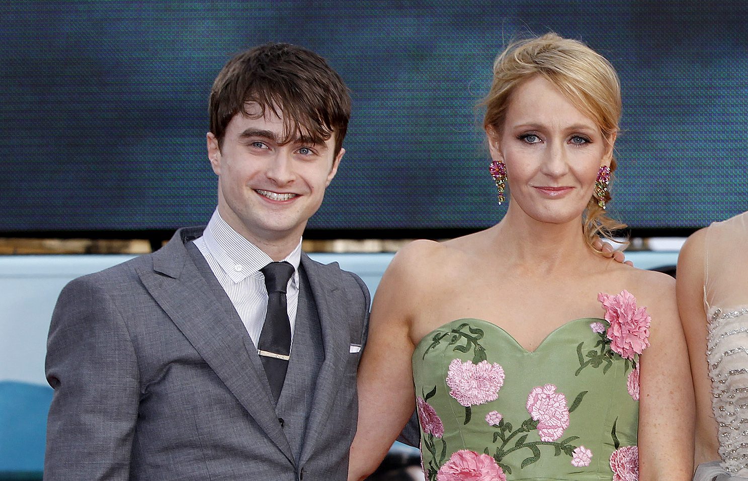 Daniel Radcliffe et J. K. Rowling