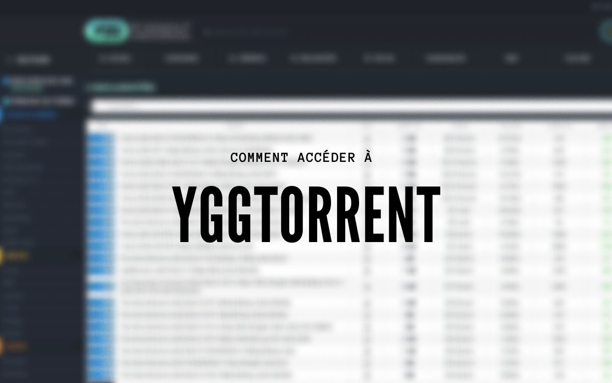 Comment accéder à YggTorrent ? © Tom's Guide