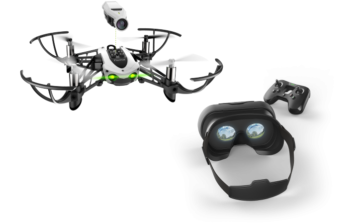Image 1 : Drone de course : faut-il craquer pour le Mambo FPV de Parrot ?