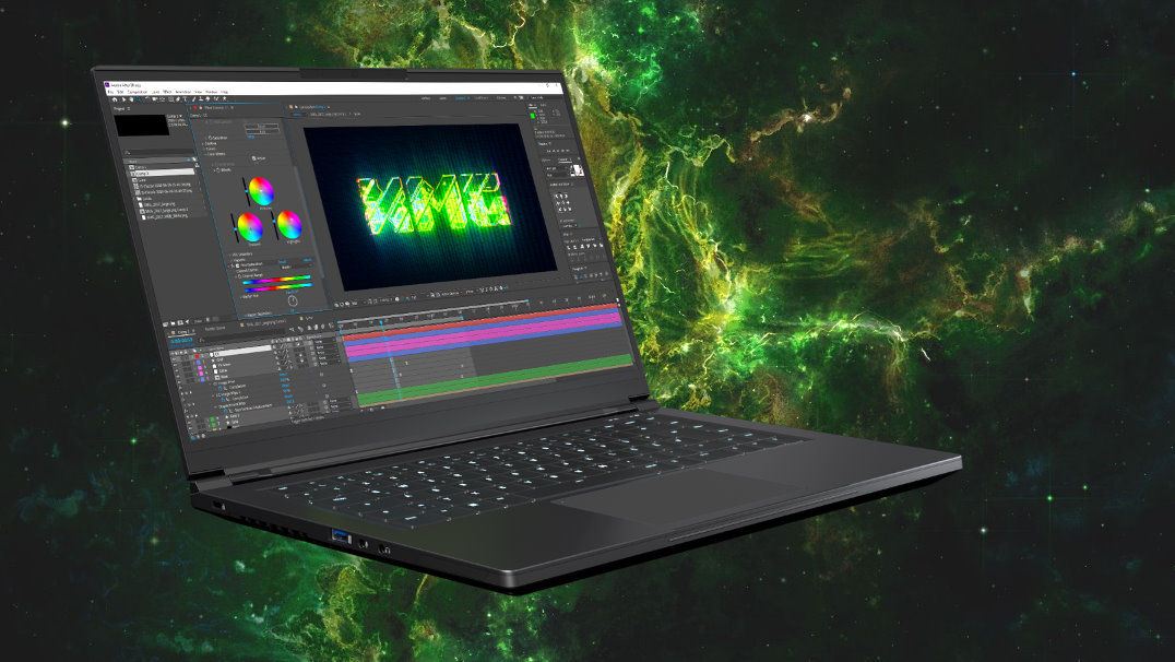 Image 1 : Test : XMG Fusion 15, un portable gaming avec clavier méca-optique